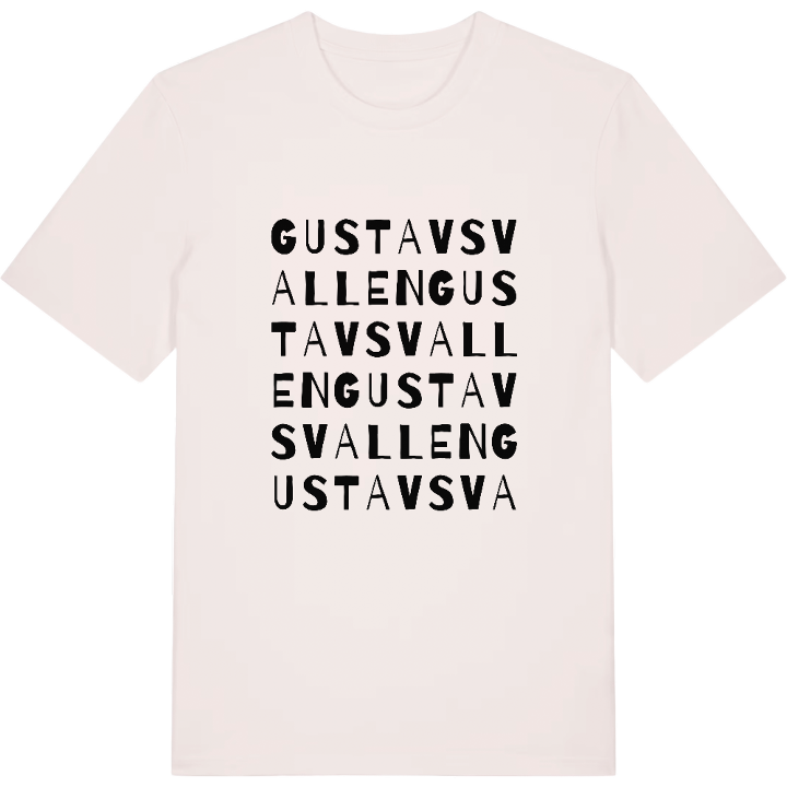 Gustavsvallen ordlek t-shirt – t-shirt från PinShirt