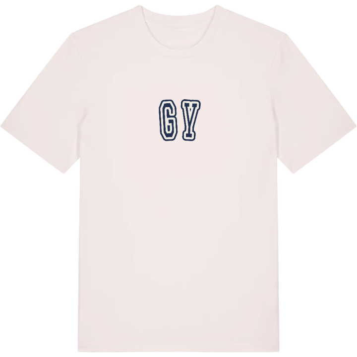 Gy college t-shirt – t-shirt från PinShirt