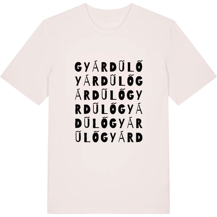 Gyárdűlő ordlek t-shirt – t-shirt från PinShirt