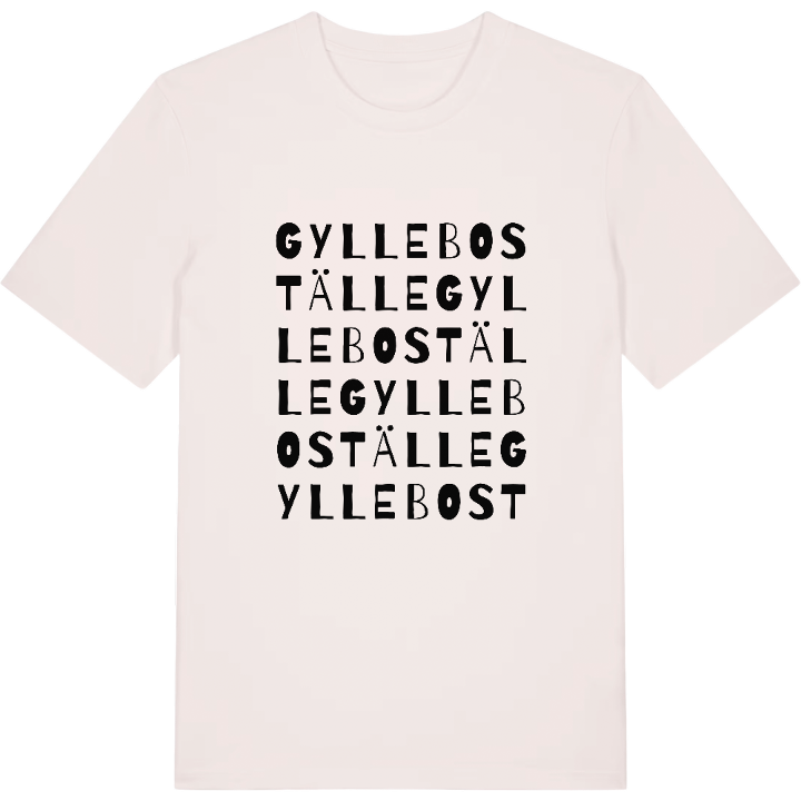 Gylle boställe ordlek t-shirt – t-shirt från PinShirt