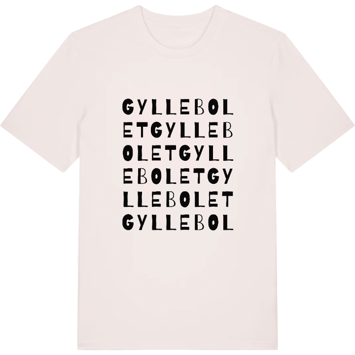 Gyllebolet ordlek t-shirt – t-shirt från PinShirt