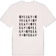 Gyllkya ordlek t-shirt