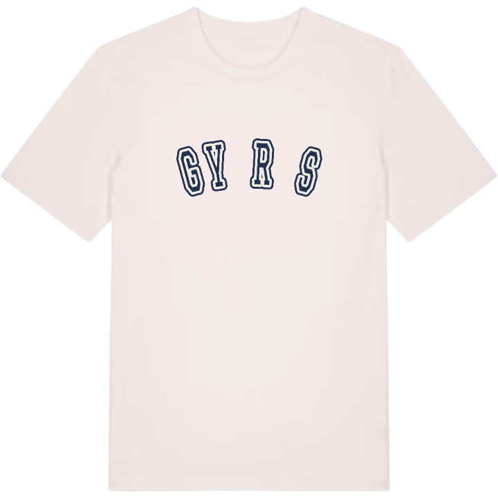 Gyűrűs college t-shirt – t-shirt från PinShirt
