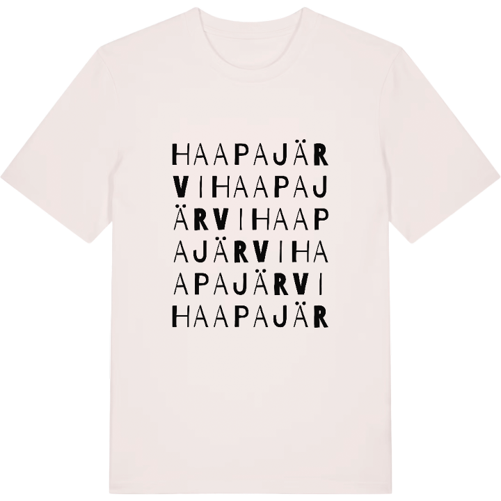Haapajärvi ordlek t-shirt – t-shirt från PinShirt