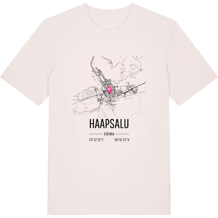 Haapsalu karta t-shirt – t-shirt från PinShirt