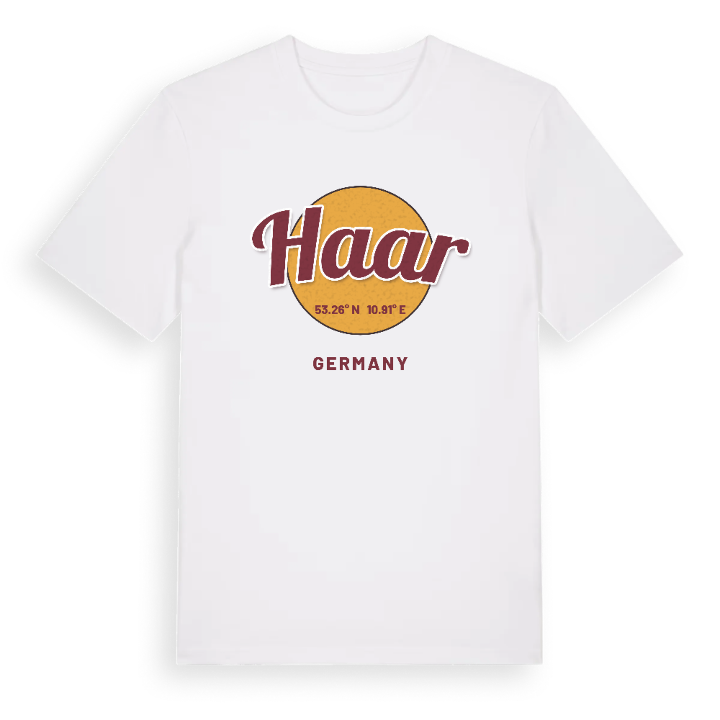 Haar cirkel t-shirt – t-shirt från PinShirt