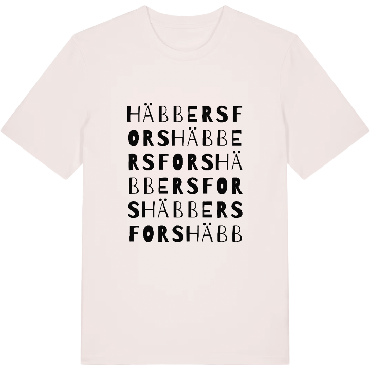 Häbbersfors ordlek t-shirt – t-shirt från PinShirt