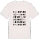 Habors röse ordlek t-shirt