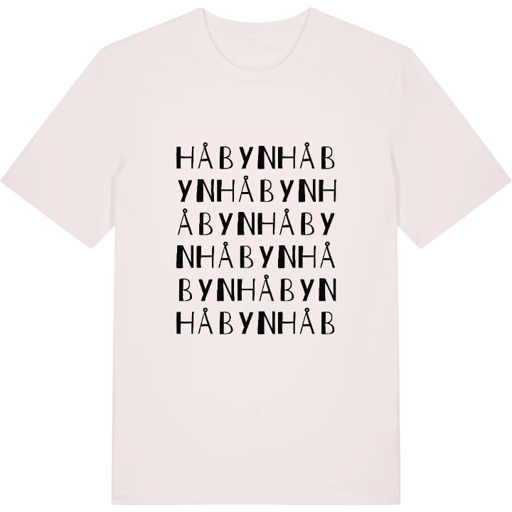 Håbyn ordlek t-shirt – t-shirt från PinShirt