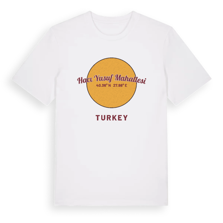 Hacı Yusuf Mahallesi cirkel t-shirt – t-shirt från PinShirt