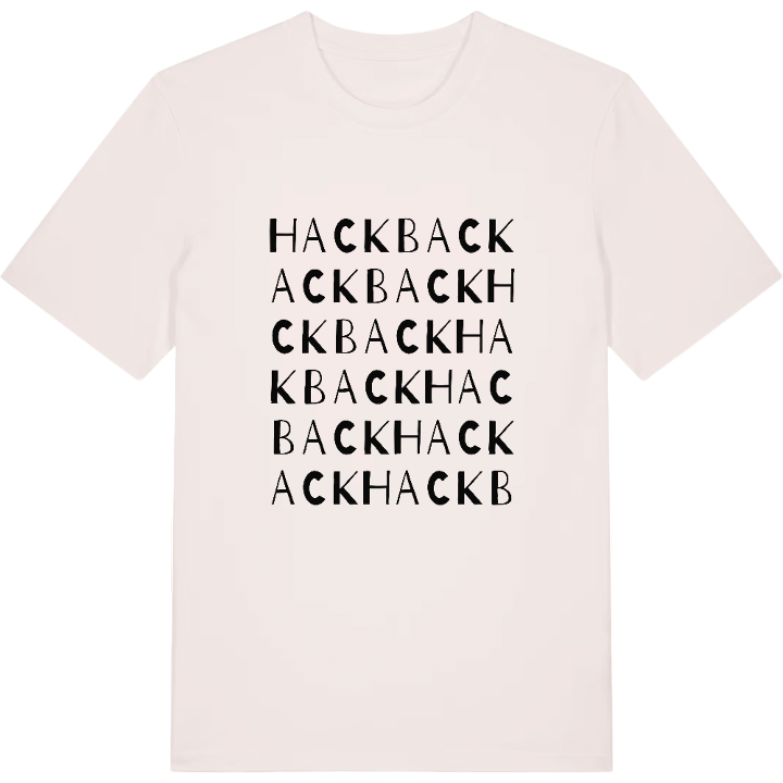 Hackback ordlek t-shirt – t-shirt från PinShirt