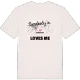 Någon i Hackleton älskar mig t-shirt