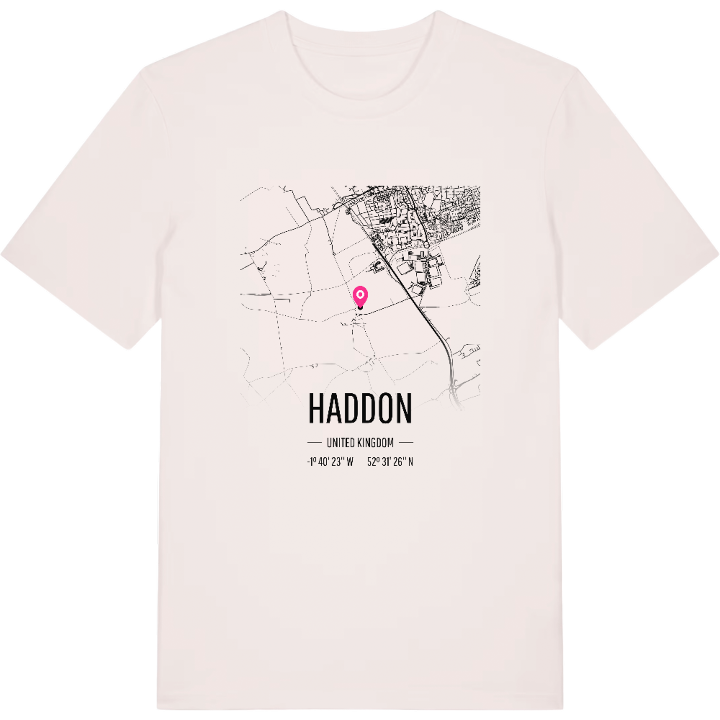 Haddon karta t-shirt – t-shirt från PinShirt