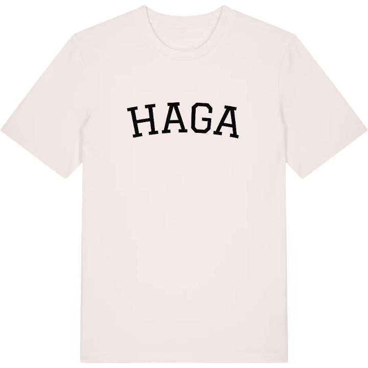 Haga böjd t-shirt – t-shirt från PinShirt