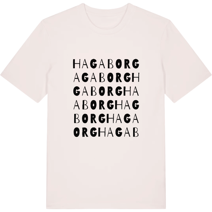 Hagaborg ordlek t-shirt – t-shirt från PinShirt