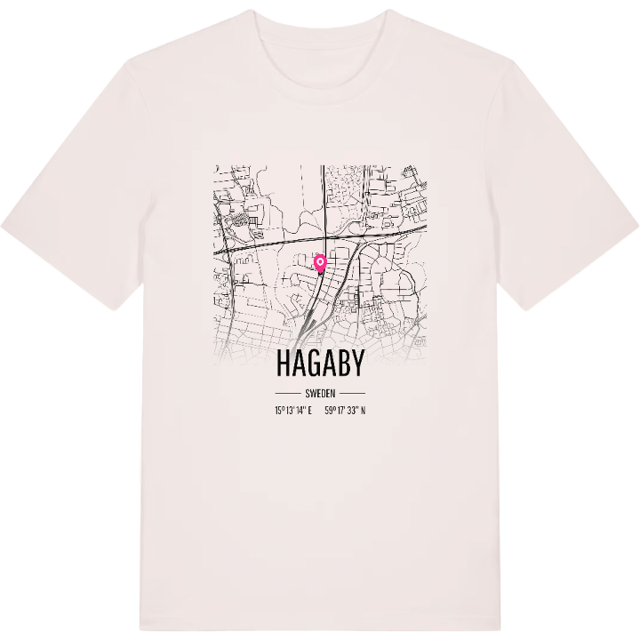 Hagaby karta t-shirt – t-shirt från PinShirt