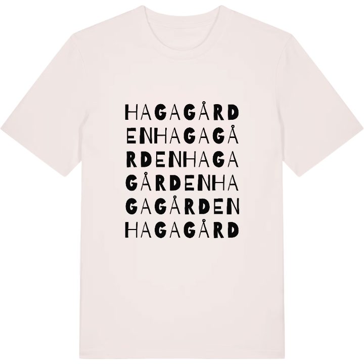 Hagagården ordlek t-shirt – t-shirt från PinShirt