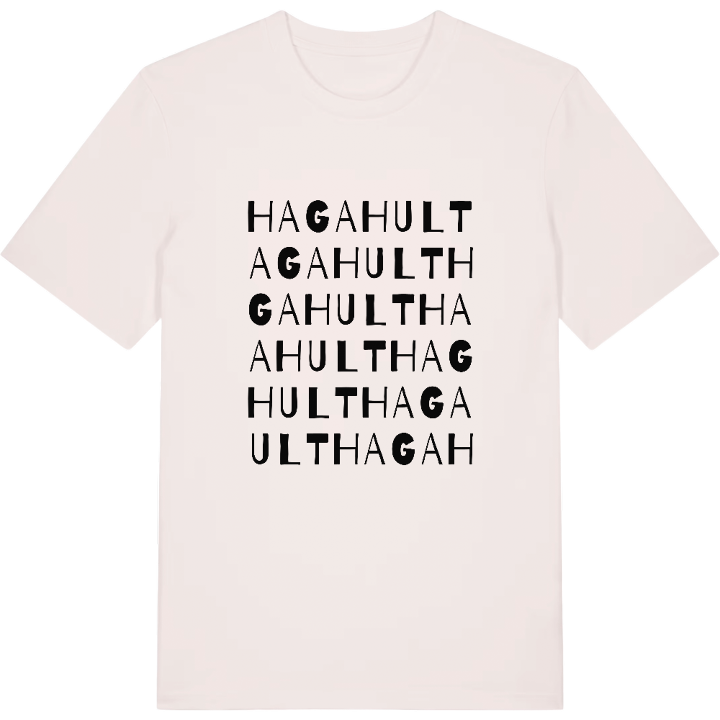 Hagahult ordlek t-shirt – t-shirt från PinShirt