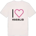 Jag älskar Hagalid t-shirt stort tryck
