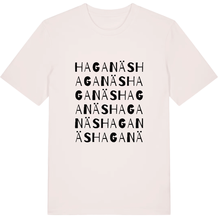 Haganäs ordlek t-shirt – t-shirt från PinShirt