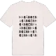 Hagängen ordlek t-shirt
