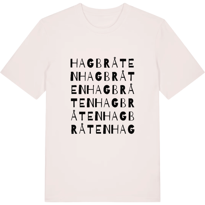 Hagbråten ordlek t-shirt – t-shirt från PinShirt