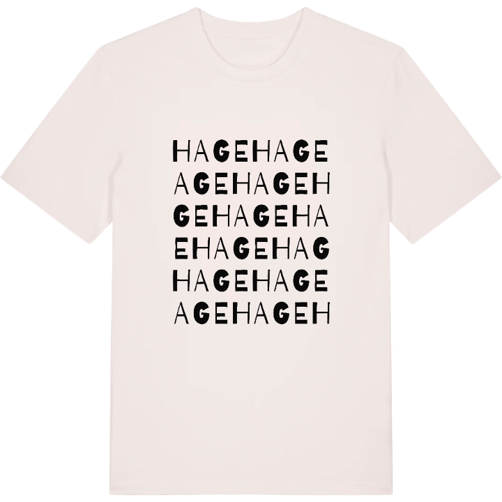 Hage ordlek t-shirt – t-shirt från PinShirt