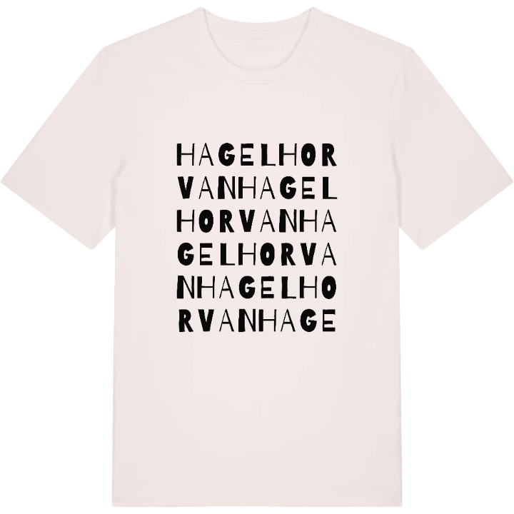 Hagelhorvan ordlek t-shirt – t-shirt från PinShirt