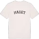 Haget böjd t-shirt