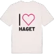 Jag älskar Haget t-shirt stort tryck