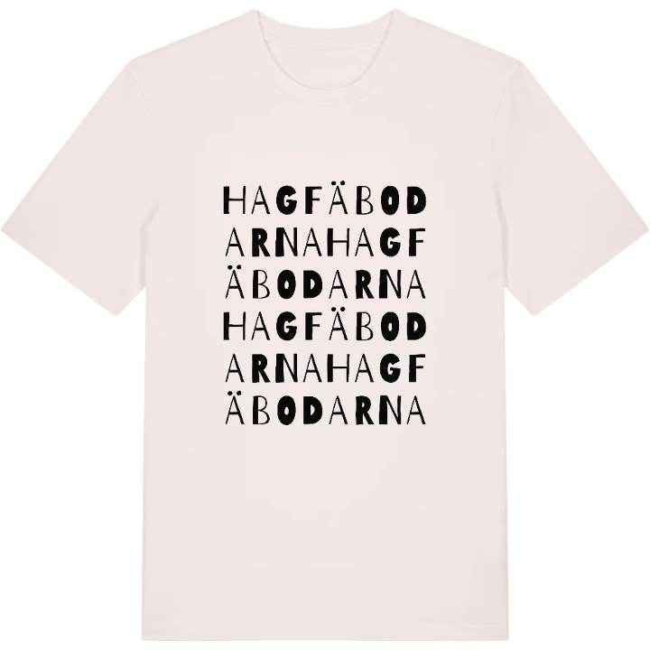 Hagfäbodarna ordlek t-shirt – t-shirt från PinShirt