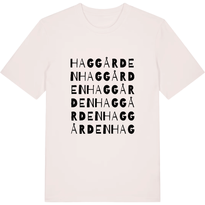 Haggården ordlek t-shirt – t-shirt från PinShirt