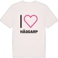 Jag älskar Häggarp t-shirt stort tryck