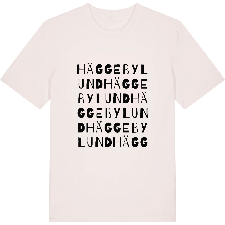 Häggebylund ordlek t-shirt – t-shirt från PinShirt