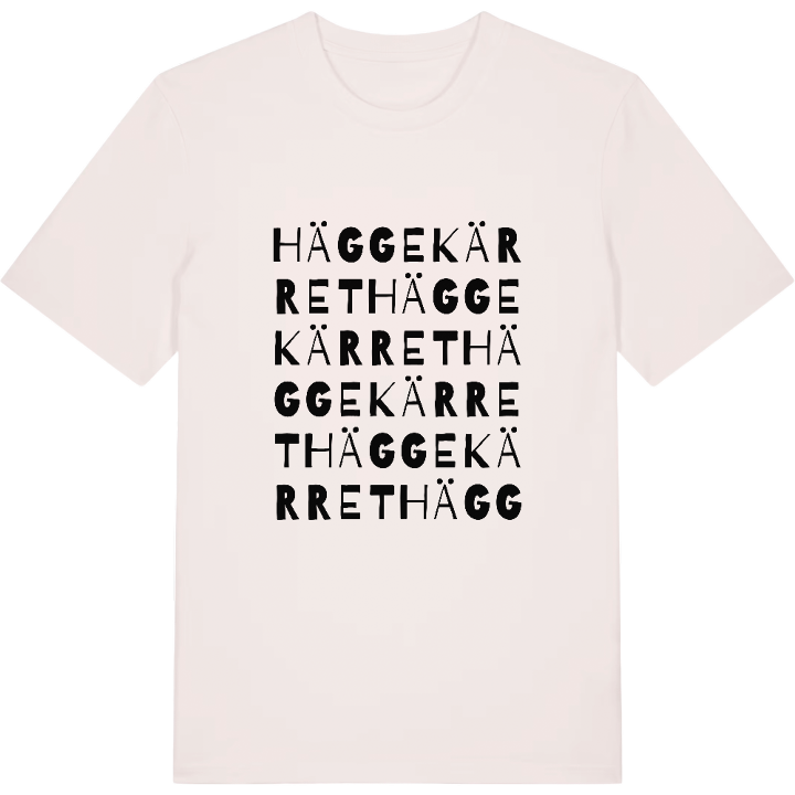 Häggekärret ordlek t-shirt – t-shirt från PinShirt