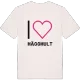 Jag älskar Hägghult t-shirt stort tryck