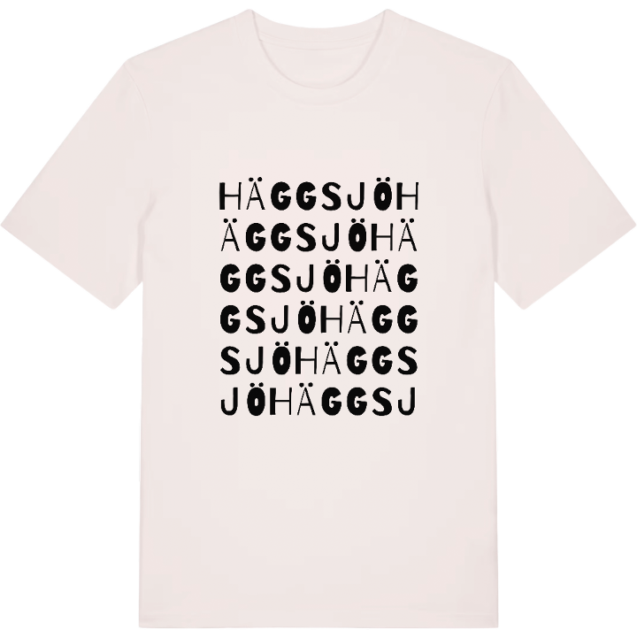 Häggsjö ordlek t-shirt – t-shirt från PinShirt