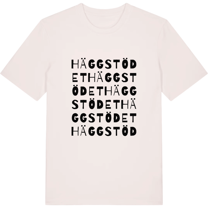 Häggstödet ordlek t-shirt – t-shirt från PinShirt