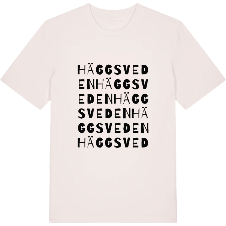 Häggsveden ordlek t-shirt – t-shirt från PinShirt