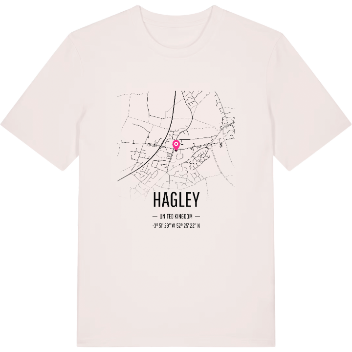 Hagley karta t-shirt – t-shirt från PinShirt