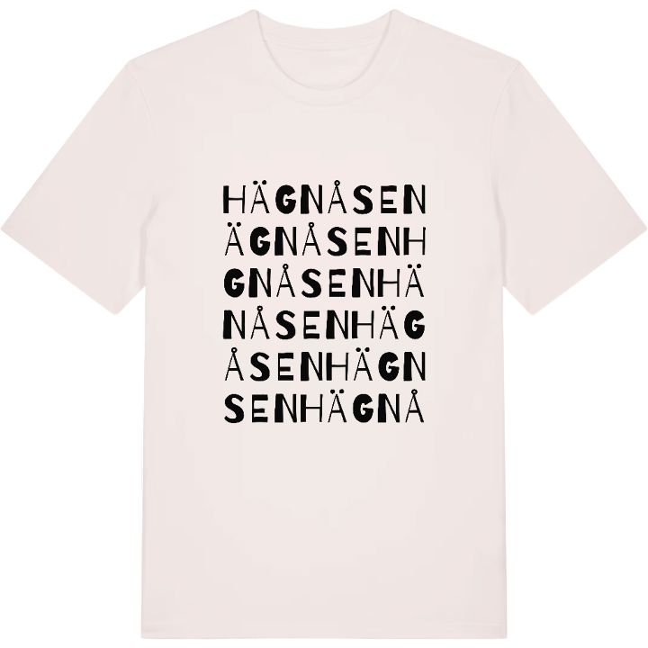 Hägnåsen ordlek t-shirt – t-shirt från PinShirt