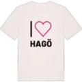 Jag älskar Hagö t-shirt stort tryck