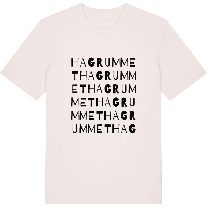 Hagrummet ordlek t-shirt – t-shirt från PinShirt