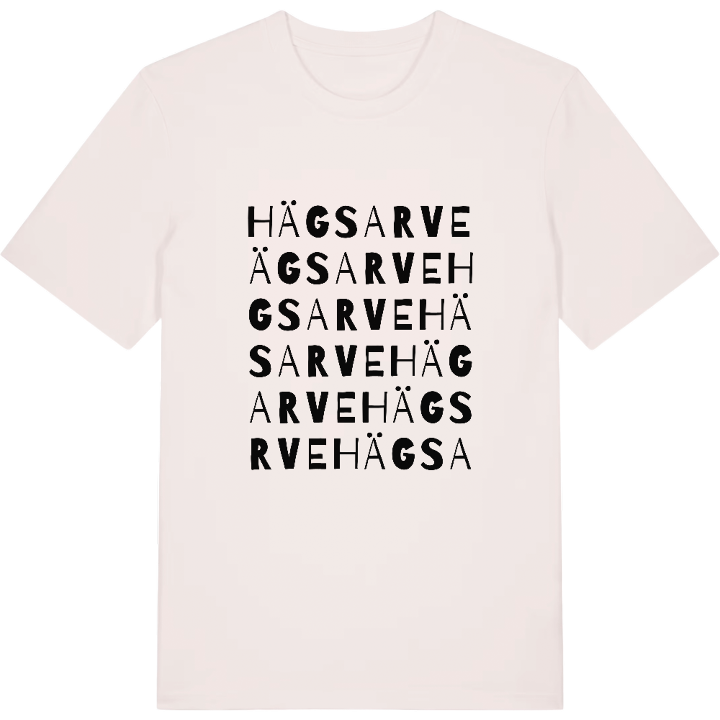 Hägsarve ordlek t-shirt – t-shirt från PinShirt