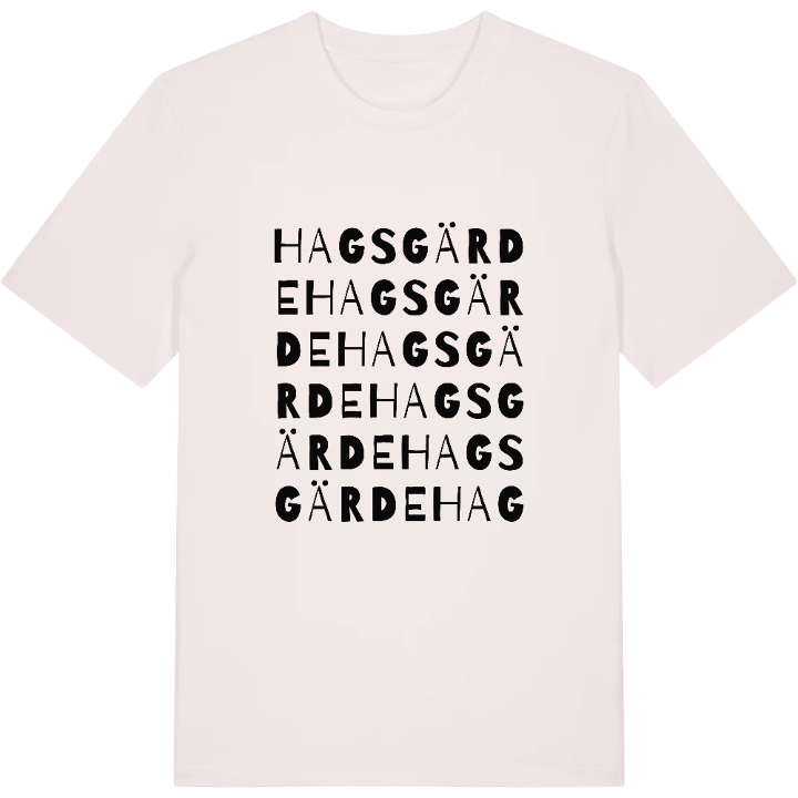 Hagsgärde ordlek t-shirt – t-shirt från PinShirt