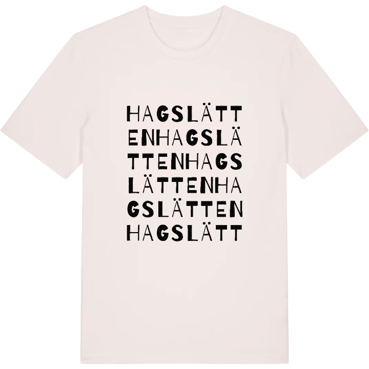 Hagslätten ordlek t-shirt – t-shirt från PinShirt