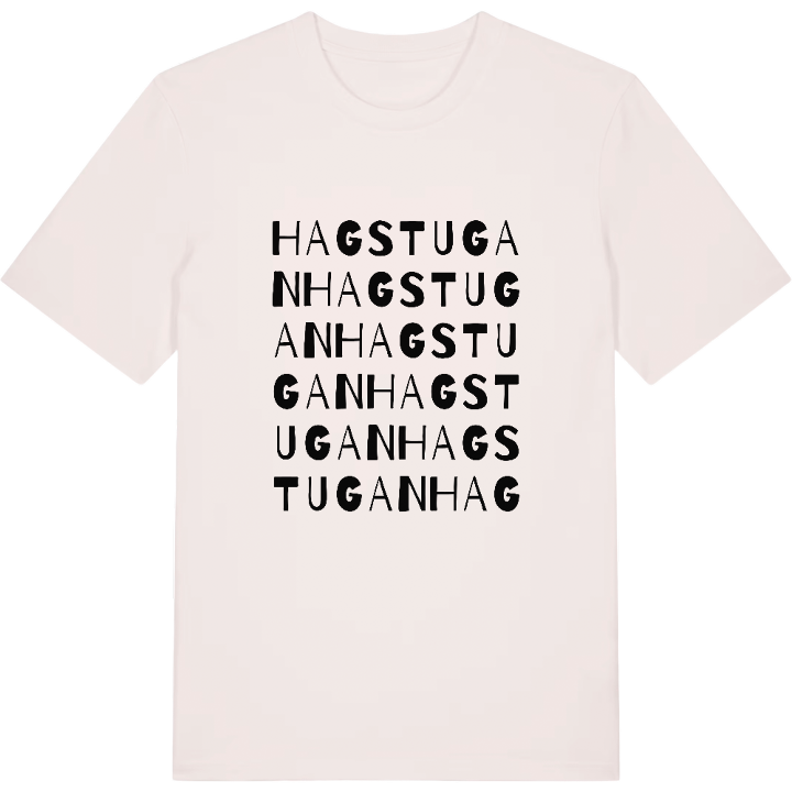 Hagstugan ordlek t-shirt – t-shirt från PinShirt