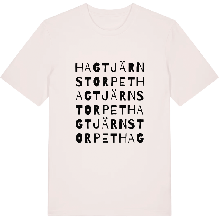 Hagtjärnstorpet ordlek t-shirt – t-shirt från PinShirt