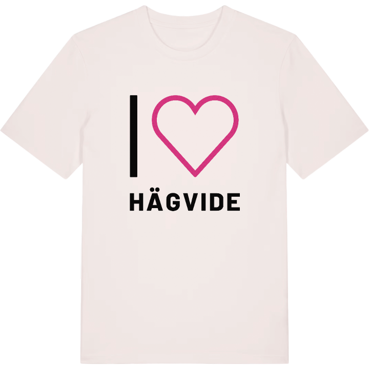 Jag älskar Hägvide t-shirt stort tryck – t-shirt från PinShirt