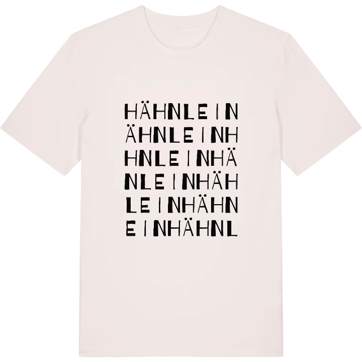 Hähnlein ordlek t-shirt – t-shirt från PinShirt